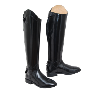Knee-length dressage riding boots