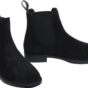Jodhpur boot for riders in suede with elasticated side gusset