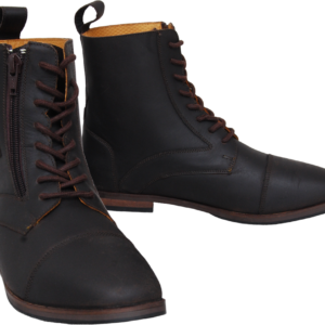 Paddock ankle boot in waxy calf leather