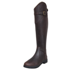 Riders Dressage knee-high boot with back zip closure
