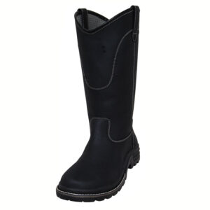 Waterproof Half Country Boot for riding with Rubber Sole