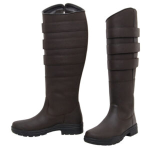 Leather Adjustable Country Boot