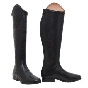 Leather Dressage Boot with Engraving