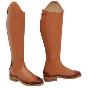 Leather Dressage Boot with antique Finished