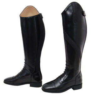 Leather Field Boot with Glitter