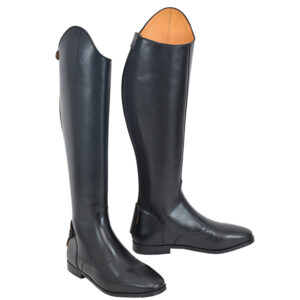 Dressage Boot With Native Crust Black Leather