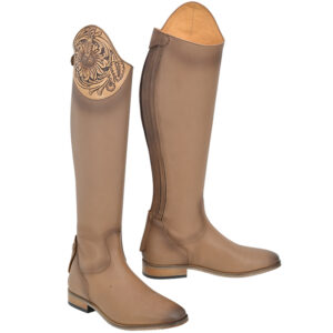 Dressage Boot With Native Arm Crust Antique Leather