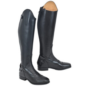 Dressage Boot With Native Crust Black Leather