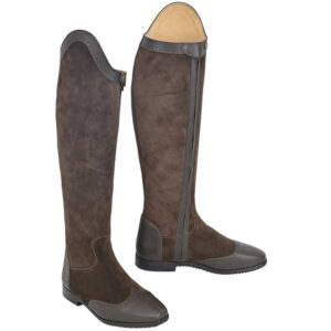Dressage Boot With Native Dark Brown Leather