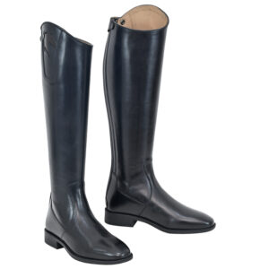 Dressage Boot With Burnish Black Leather