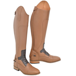 Field Boot With Cow Native Antique And Nappa Brown