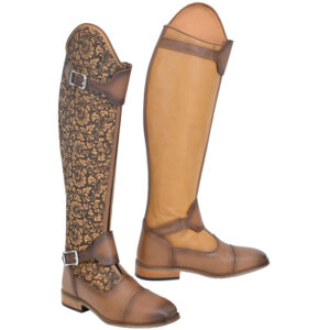 Polo Boot With Cow Native Antique And Native Beige Leather
