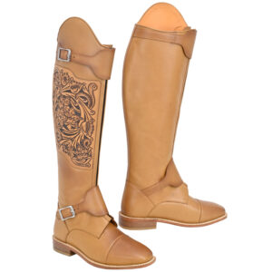 Polo Boot With Cow Native Crust Tan And Vt Natural Leather