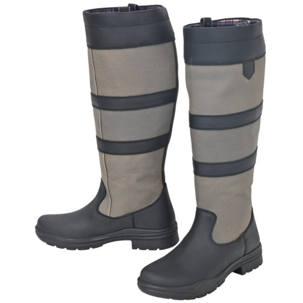 Country Boot With Din Buff Crazy Horse