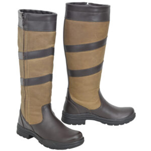 Country Boot With Din Buff Smooth Plain