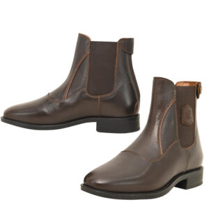 Paddock Boot with Backside Zipper