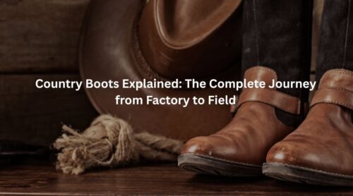 Country Boots Explained: The Complete Journey from Factory to Field